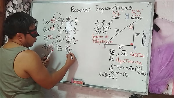 17 Trigonometría: Ángulo de 53 grados – Razones trigonométricas – Matemáticas Sexuales