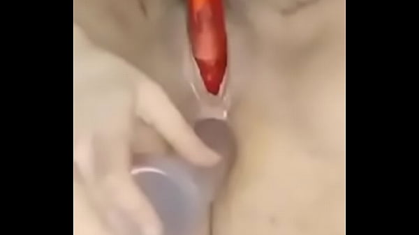 Amateur slut dildo dp