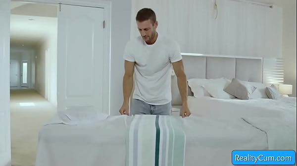 Blonde sexy client enjoy sex massage and seduces masseur – Bambi Barton, Ryan Mclane