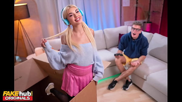 Free Use Mail Order E Girl with cute natural teen body plays video games and gets a creampie starring blonde Belgian babe Luna Wolf – FAKEhub