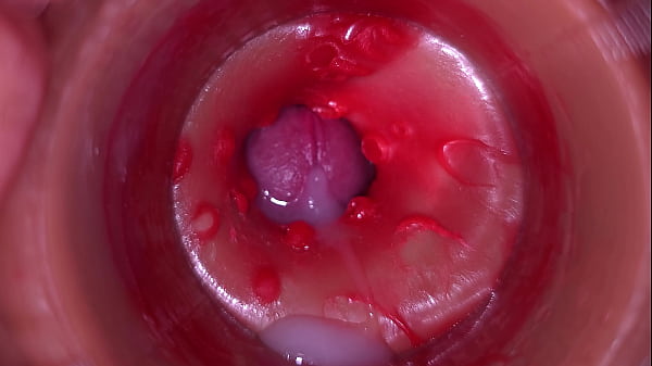 Camera in Vagina, Cervix POV, “Creampie” 4k