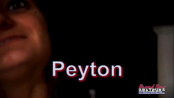 Petite Brunette Peyton Sucks A Big Cock And Gets Her Pussy Pounded!