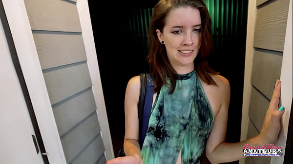 Sweet Horny Brunette Starshine Masturbates And Gives A BJ To Get Banged!